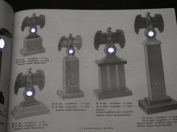 Catalog of the metal goods factory Emmerich & Schöning, Berlin 1938 - Wehrmacht shooting and honorary prizes