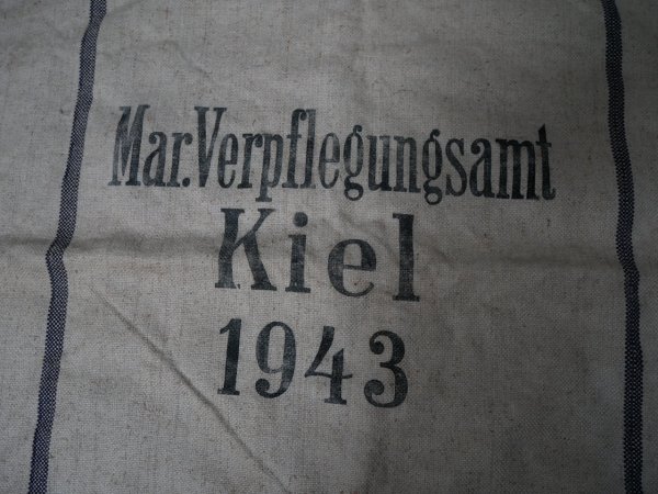 Verpflegungssack - Marine Verpflegungsamt Kiel 1943