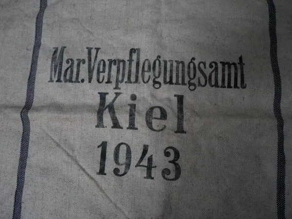 Provision bag - Marine Provision Office Kiel 1943