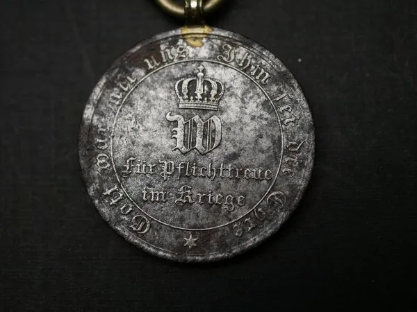 War commemorative coin for non-combatants 1870/1871