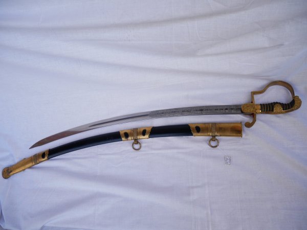 Sabre / gift saber to a senior forester of the German Hunting Association