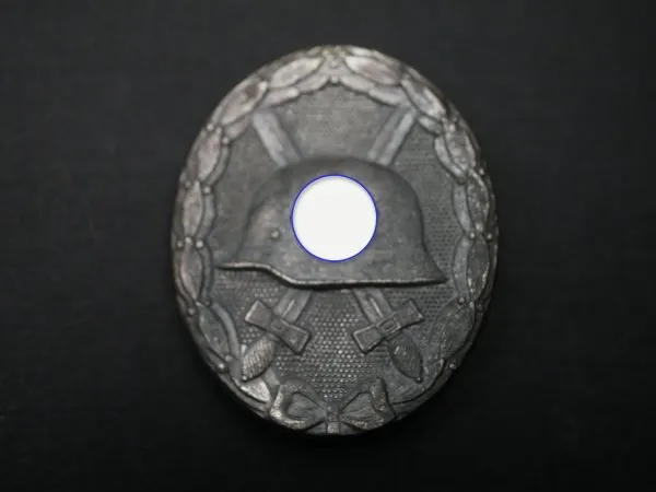 VWA Wound Badge in Silver, Zinc, without manufacturer