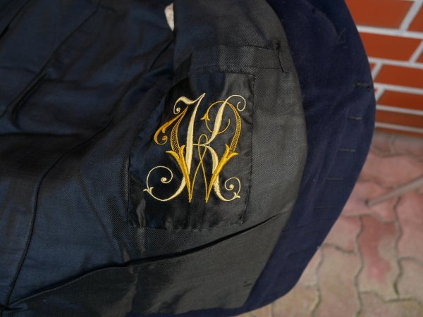 Reichsmarine Uniformjacke, sogenannte Affenjacke mit Kammerstempel von 1926