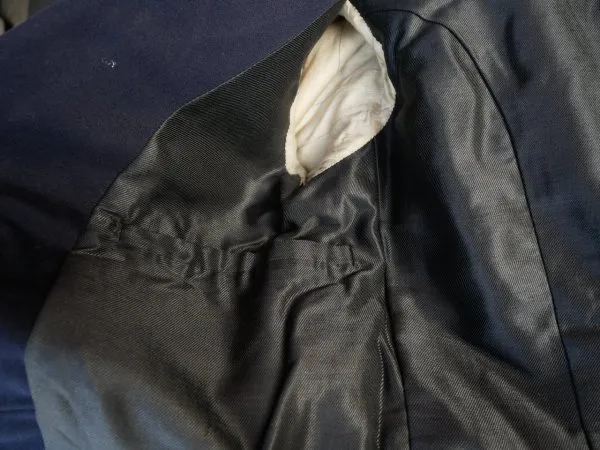 Reichsmarine uniform jacket, so-called monkey jacket with chamber stamp from 1926