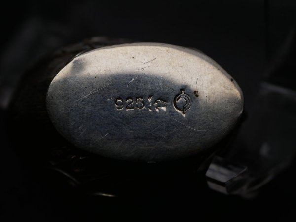 Paar figürliche Salz- und Pfefferstreuer - Vögel - 925er Silber vom Hersteller Schleißner Hanau