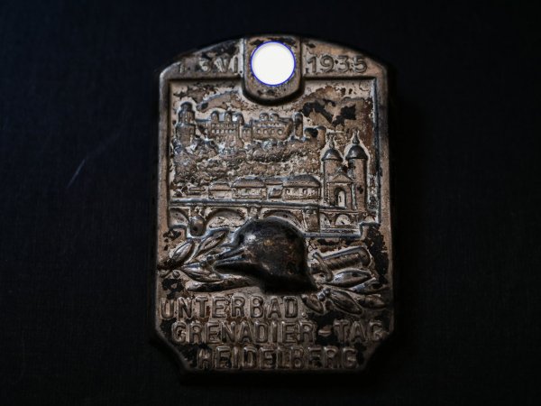 Abzeichen - Unterbad. Grenadier-Tag Heidelberg 1935