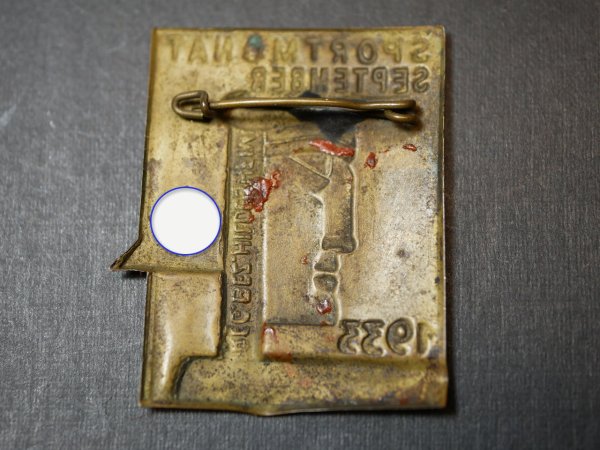 Badge - Sports Month September Hildesheim 1933
