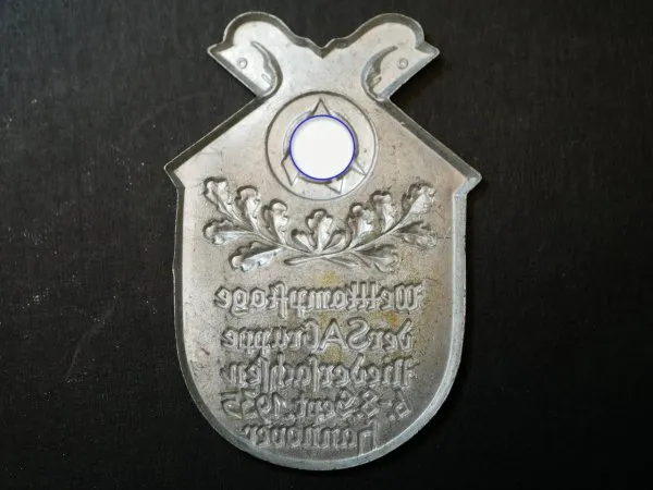 Abzeichen - Wettkampftage der SA Gruppe Niedersachsens 1935 in Hannover