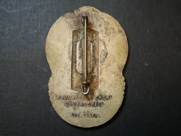 Badge - Gau Conference Swearing-in of the Pol. Leader Rostock 1934 - NSDAP Gau Mecklenburg Lübeck