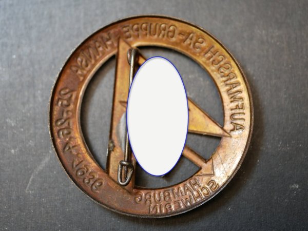 Abzeichen - Aufmarsch SA Gruppe Hansa 1936 - Hamburg Schwerin
