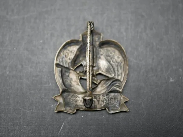 Badge German Colonies "East Africa - If the anchor breaks, the man holds"