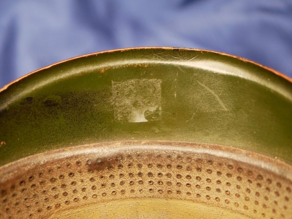 Rare police shako for reinforced police protection (VPS) - Erel Berlin Fiber-Shako