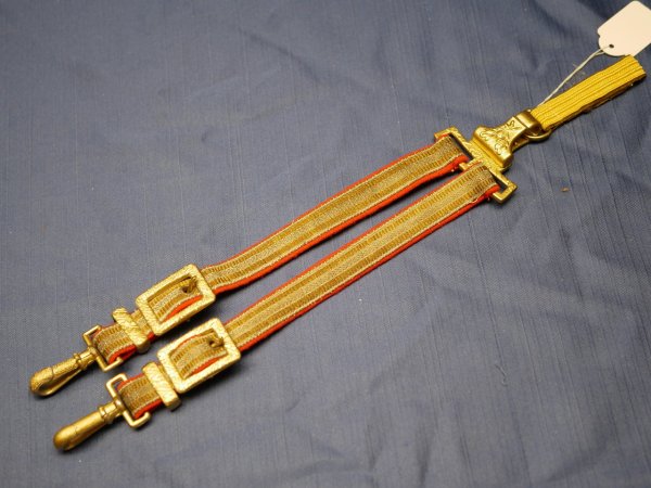 Brocade hangers for generals of the land forces + MfS Ministry for State Security