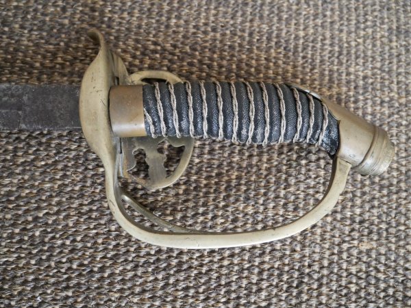 Preussischer IOD Infanterie Offiziersdegen + Einheitssäbel - unberührter Dachbodenfund