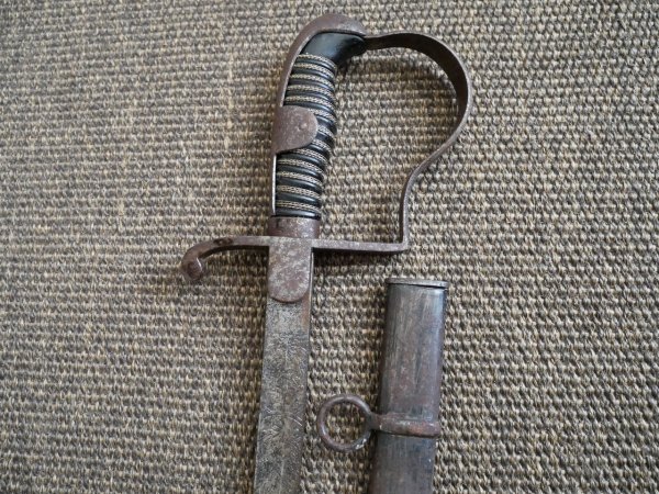 Preussischer IOD Infanterie Offiziersdegen + Einheitssäbel - unberührter Dachbodenfund