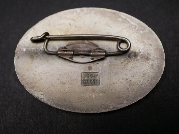 Badge - Viking SS Brooch - We drive against England -
