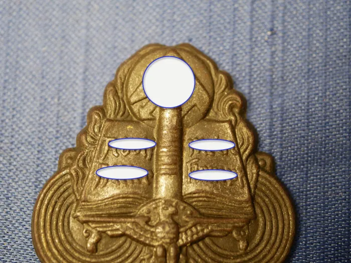 Seltenes Tagungsabzeichen - SA Brigade 36 Plauen 1935