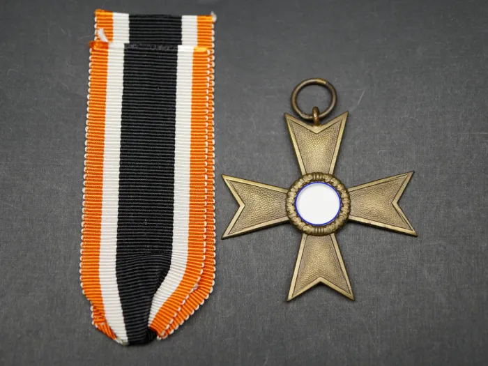 KVK War Merit Cross 2nd Class 1939 without swords on ribbon with maker's mark 37 - Adolf Baumeister, Lüdenscheid