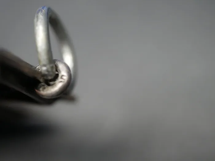 EK2 Eisernes Kreuz 2. Klasse 1914 - S in Öse gestempelt -  S – Heinrich Schneider, Leipzig, auch Schaper oder Scharfenberg möglich