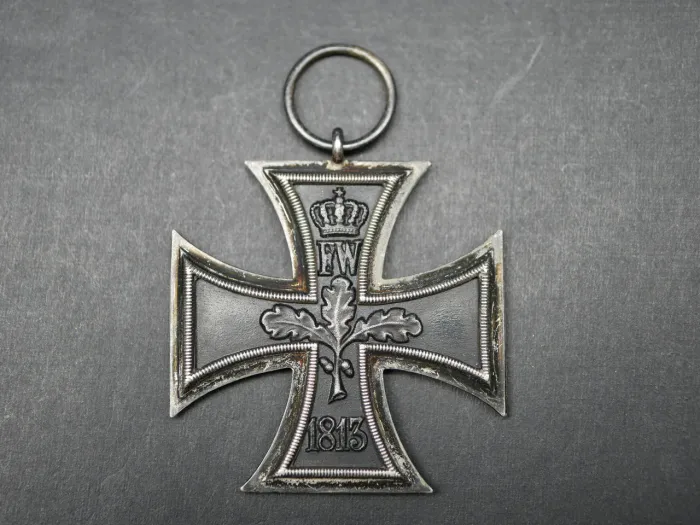 EK2 Iron Cross 2nd Class 1914 - R stamped - E. Rosenthal & Sohn or Alfred Rösner Dresden possible