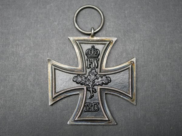 EK2 Eisernes Kreuz 2. Klasse 1914 - S gestempelt -  Heinrich Schneider, Leipzig, auch Schaper oder Scharfenberg möglich