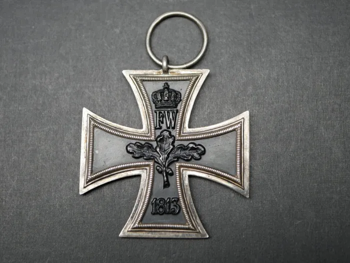 EK2 Eisernes Kreuz 2. Klasse 1914 - S gestempelt -  Heinrich Schneider, Leipzig, auch Schaper oder Scharfenberg möglich