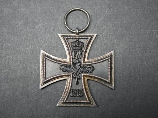 EK2 Eisernes Kreuz 2. Klasse 1914 - G gestempelt -  G – J. Godet & Sohn Berlin oder Glaser & Sohn Dresden möglich