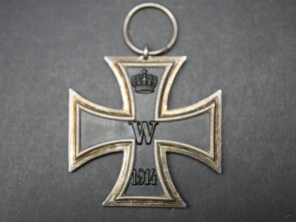 EK2 Iron Cross 2nd Class 1914 - We stamped in eyelet - J.H. Werner
