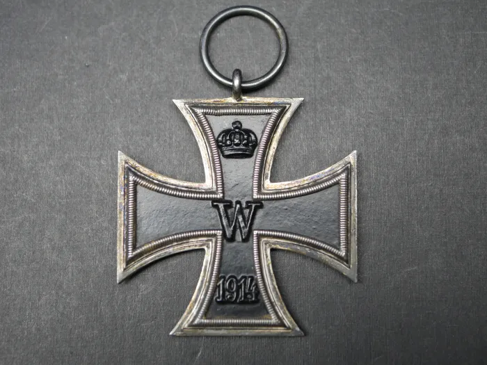 EK2 Eisernes Kreuz 2. Klasse 1914 - Fr. gestempelt - Gebrüder Friedländer, Berlin
