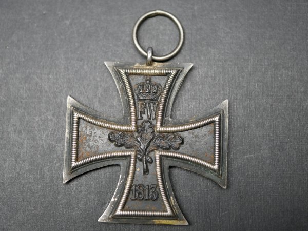 EK2 Eisernes Kreuz 2. Klasse 1914 - LV gestempelt - Lieferungsverband für Eiserne Kreuze