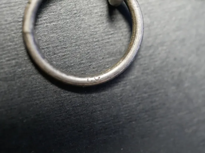 EK2 Eisernes Kreuz 2. Klasse 1914 - LV gestempelt - Lieferungsverband für Eiserne Kreuze