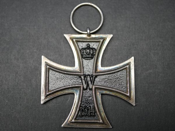EK2 Eisernes Kreuz 2. Klasse 1914 - LV 43 gestempelt - Lieferungsverband für Eiserne Kreuze