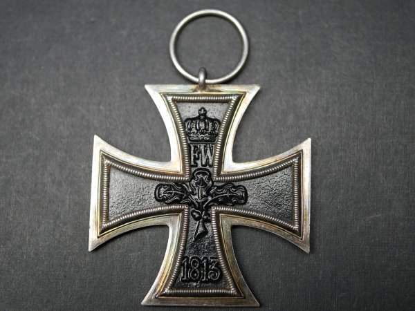 EK2 Eisernes Kreuz 2. Klasse 1914 - LV 43 gestempelt - Lieferungsverband für Eiserne Kreuze