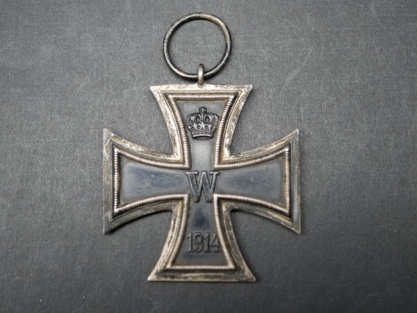 EK2 Eisernes Kreuz 2. Klasse 1914 - MEH gestempelt - unbekannter Hersteller