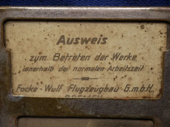 ID card - Focke-Wulf Flugzeugbau GmbH in Bremen