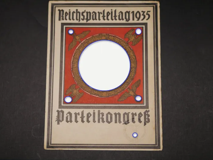 Seltene Eintrittskarte - Reichsparteitag 1935 Parteikongress