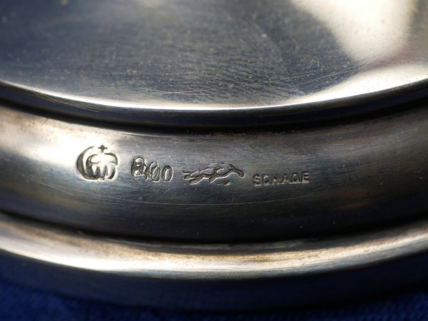 Silver Cup of the Field Artillery Shooting School in Jüterbog "To the winner of the Ladies' Prize Pursuit Race" Jüterbog, 10.XI.04.