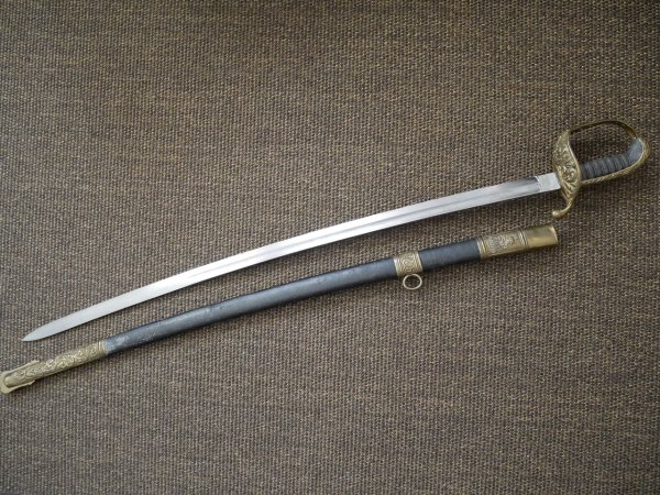 Austrian official's saber FJ1 with scabbard