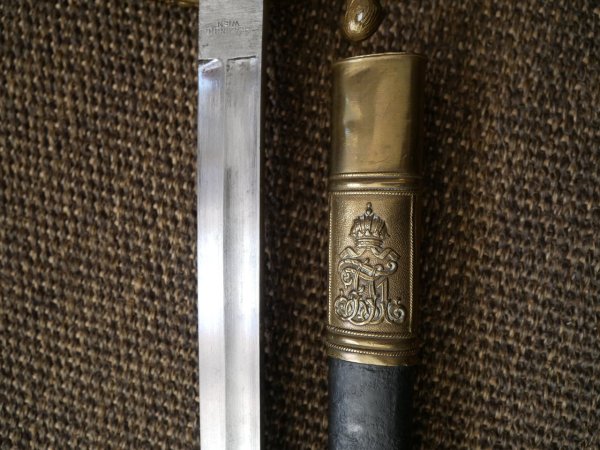 Austrian official's saber FJ1 with scabbard