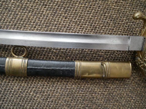 Austrian official's saber FJ1 with scabbard