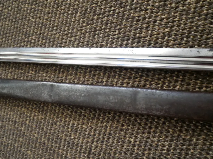 Preußen IOD Infanterie Offiziersdegen mit Klappschanier - Hersteller Clement & Jung Solingen