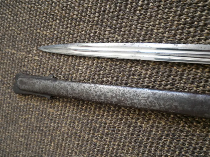 Preußen IOD Infanterie Offiziersdegen mit Klappschanier - Hersteller Clement & Jung Solingen