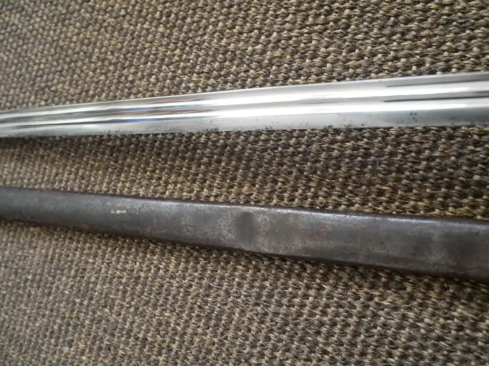 Preußen IOD Infanterie Offiziersdegen mit Klappschanier - Hersteller Clement & Jung Solingen