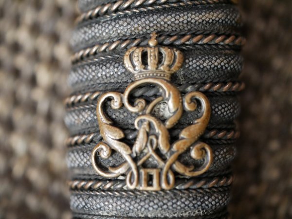 Prussian IOD Infantry Officer's Sword with Folding Hinge - Manufacturer Clement & Jung Solingen