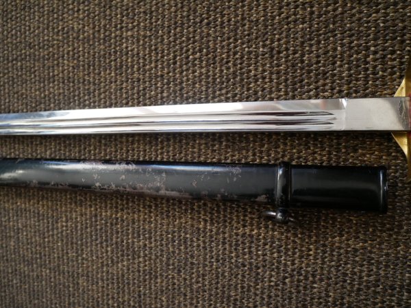 Preußen IOD Infanterie Offiziersdegen mit Klappschanier - Hersteller Clement & Jung Solingen