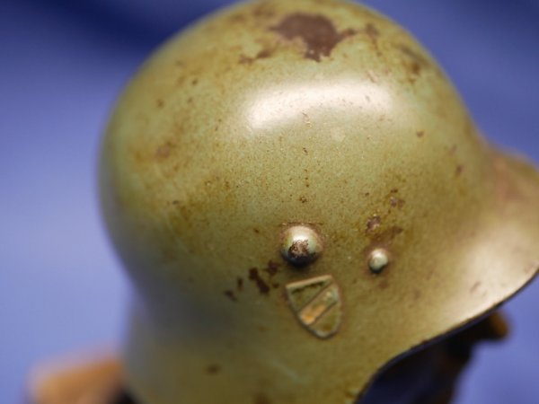 Soldier's bust on marble base with plaque "Prize shooting 14th/IR Potsdam 1935"