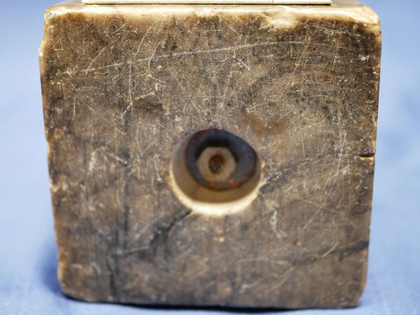 Soldier's bust on marble base with plaque "Prize shooting 14th/IR Potsdam 1935"