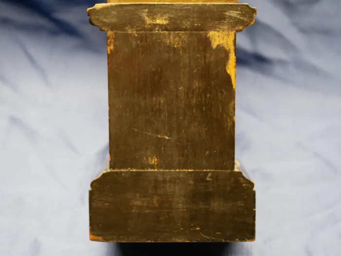 Bronzed bust with portrait of Kaiser Wilhelm II on a wooden base with plaque "Officers' shooting competition on 5.8.03 1st prize"