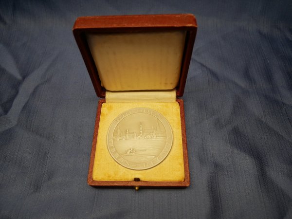 Medal in case - Dresden Club Regatta Winner's Prize 1944