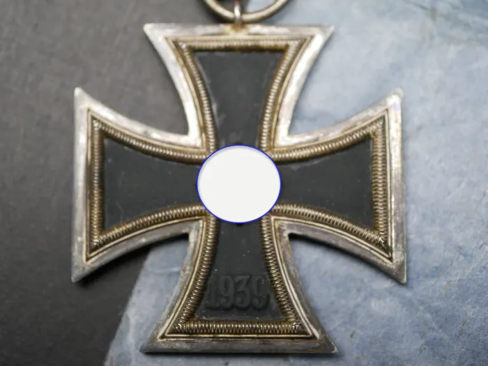 EK2 Eisernes Kreuz 2. Klasse 1939 am Band + Tüte